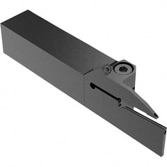 Seco - CFZ, External, Left Hand, 28mm Max Depth of Cut, 2mm Max Groove Width, Indexable Grooving Tool Holder - LC.. 2802.. Insert Compatibility, 20mm Shank Height, 20mm Shank Width, 115mm OAL, Through Coolant - Exact Tool & Supply