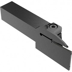 Seco - CFZ, External, Left Hand, 26mm Max Depth of Cut, 2mm Max Groove Width, Indexable Grooving Tool Holder - LC.. 2802.. Insert Compatibility, 20mm Shank Height, 20mm Shank Width, 116mm OAL, Through Coolant - Exact Tool & Supply