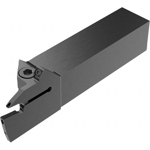 Seco - CFM, External, Right Hand, 31.5mm Max Depth of Cut, 6mm Max Groove Width, Indexable Grooving Tool Holder - LC.. 1606.. Insert Compatibility, 25mm Shank Height, 25mm Shank Width, 151mm OAL, Through Coolant - Exact Tool & Supply