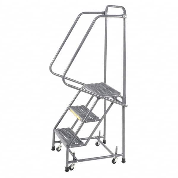 Ballymore - Rolling & Wall Mounted Ladders & Platforms Type: Stairway Slope Ladder Style: 50 Degree Incline - Exact Tool & Supply