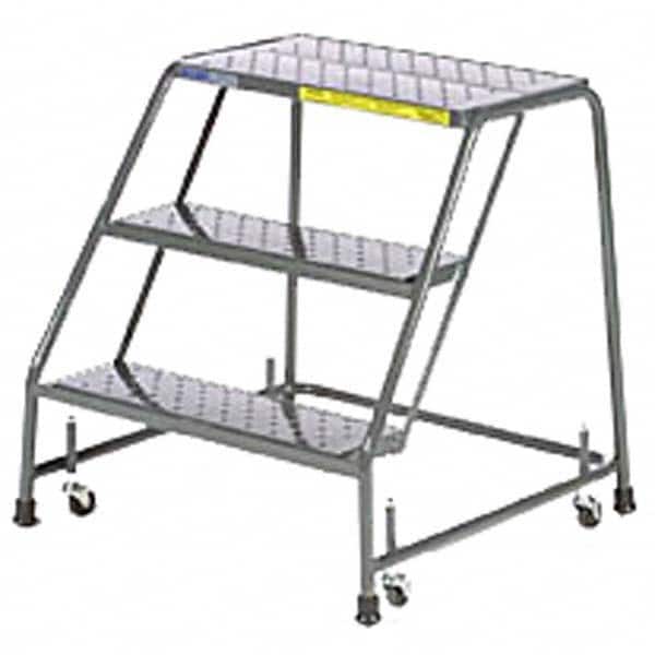 Ballymore - Rolling & Wall Mounted Ladders & Platforms Type: Stairway Slope Ladder Style: 50 Degree Incline - Exact Tool & Supply