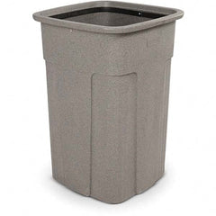 Toter - Trash Cans & Recycling Containers Type: Trash Can Container Shape: Square - Exact Tool & Supply