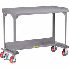Little Giant - Mobile Work Benches Type: Mobile Work Bench Length: 72 (Inch) - Exact Tool & Supply