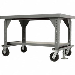 Little Giant - Mobile Work Benches Type: Mobile Work Bench Length: 60 (Inch) - Exact Tool & Supply