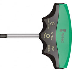 Wera - Torque Limiting Screwdrivers Type: T-Handle Torque Wrench Minimum Torque (Nm): 5.00 - Exact Tool & Supply
