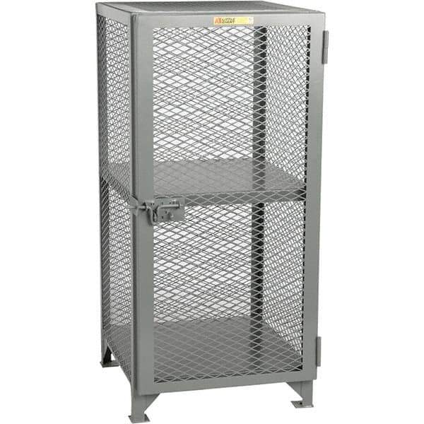Little Giant - Storage Cabinet - Steel, 25" Wide x 27" Deep x 52" High - Exact Tool & Supply