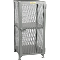 Little Giant - Storage Cabinet - Steel, 25" Wide x 27" Deep x 52" High - Exact Tool & Supply