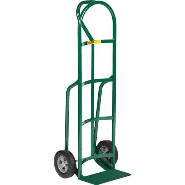 Little Giant - 800 Lb Capacity 49" OAH Hand Truck - Loop Handle, Steel, Rubber Wheels - Exact Tool & Supply