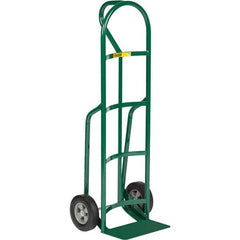 Little Giant - 800 Lb Capacity 49" OAH Hand Truck - Loop Handle, Steel, Rubber Wheels - Exact Tool & Supply