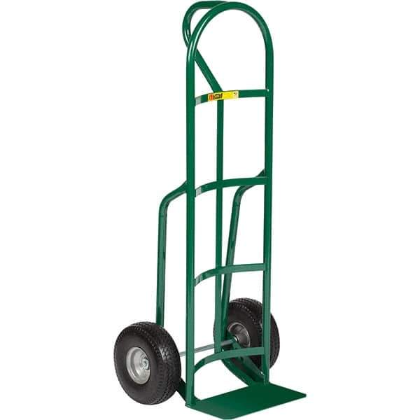 Little Giant - 800 Lb Capacity 49" OAH Hand Truck - Loop Handle, Steel, Flat-Free Microcellular Foam Wheels - Exact Tool & Supply