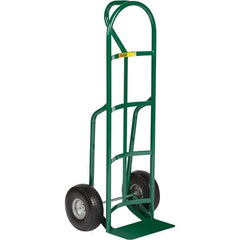 Little Giant - 800 Lb Capacity 49" OAH Hand Truck - Loop Handle, Steel, Flat-Free Microcellular Foam Wheels - Exact Tool & Supply