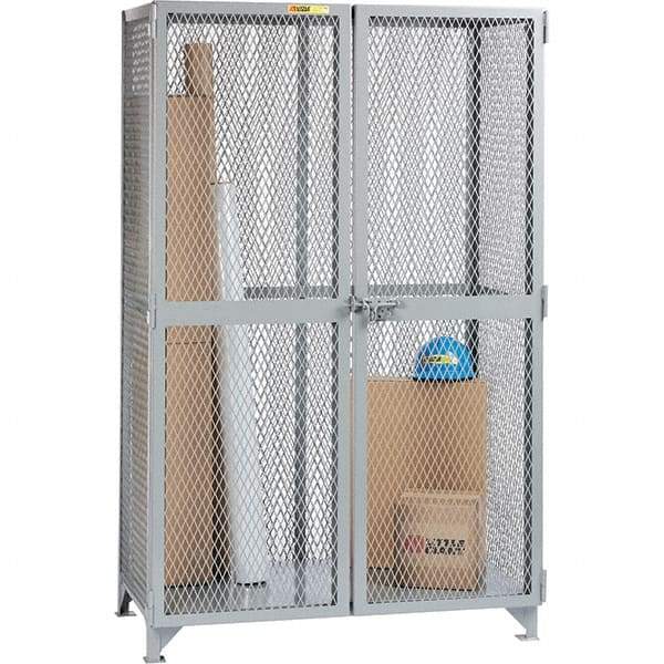 Little Giant - Storage Cabinet - Steel, 73" Wide x 33" Deep x 78" High - Exact Tool & Supply