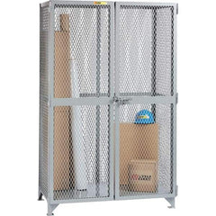 Little Giant - Storage Cabinet - Steel, 73" Wide x 33" Deep x 78" High - Exact Tool & Supply