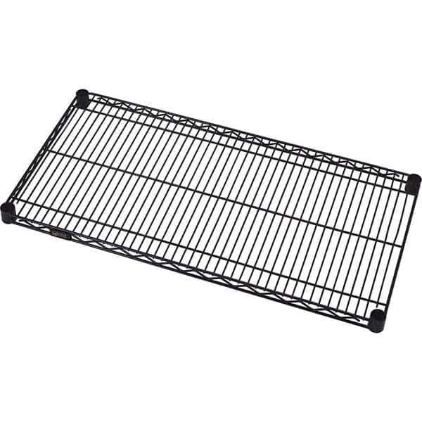 Quantum Storage - 1 Shelf Wire Shelving Unit - 24" Wide x 48" Deep x 1" High, - Exact Tool & Supply
