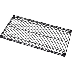 Quantum Storage - 1 Shelf Wire Shelving Unit - 24" Wide x 48" Deep x 1" High, - Exact Tool & Supply