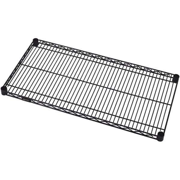 Quantum Storage - 1 Shelf Wire Shelving Unit - 12" Wide x 48" Deep x 1" High, - Exact Tool & Supply