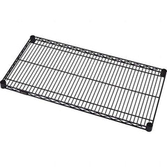 Quantum Storage - 1 Shelf Wire Shelving Unit - 12" Wide x 36" Deep x 1" High, - Exact Tool & Supply