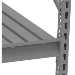 Tennsco - 72" Wide, Open Shelving Accessory/Component - 48" Deep, Use with Tennsco Bulk Storage Rack - Exact Tool & Supply