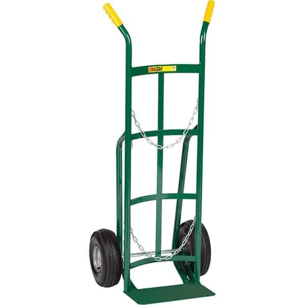 Little Giant - 23-1/2" Long x 22" Wide x 47" High, Gas Cylinder Holder - Holds 1 Cylinder - Exact Tool & Supply