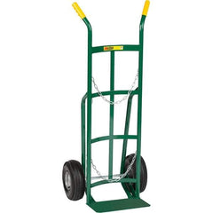 Little Giant - 19-1/2" Long x 22" Wide x 47" High, Gas Cylinder Holder - Holds 1 Cylinder - Exact Tool & Supply