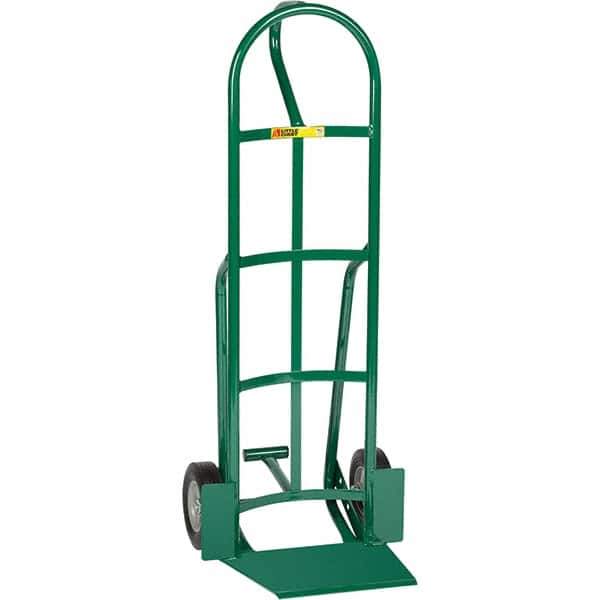 Little Giant - 800 Lb Capacity 49" OAH Hand Truck - Loop Handle, Steel, Rubber Wheels - Exact Tool & Supply