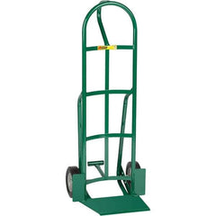 Little Giant - 800 Lb Capacity 49" OAH Hand Truck - Loop Handle, Steel, Rubber Wheels - Exact Tool & Supply