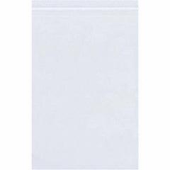Value Collection - Pack of (1000) 5 x 8" 4 mil Reclosable Poly Bags - Exact Tool & Supply