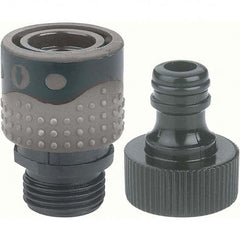 Gilmour - Garden Hose Fittings & Repair Kits Type: Connector Connector Type: Male; Female - Exact Tool & Supply