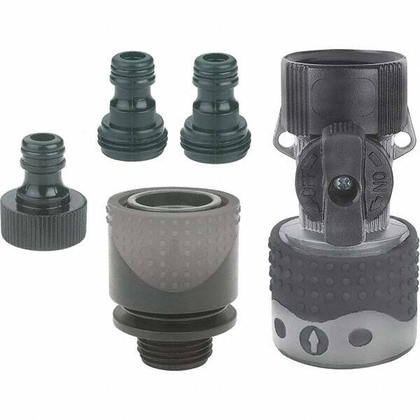 Gilmour - Garden Hose Fittings & Repair Kits Type: Connector Connector Type: Male; Female - Exact Tool & Supply