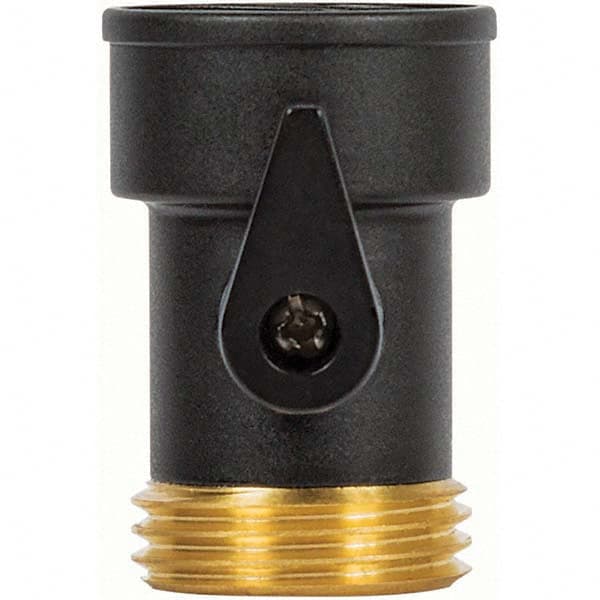 Gilmour - Garden Hose Fittings & Repair Kits Type: Shut-Off Valve Connector Type: Female; Male - Exact Tool & Supply
