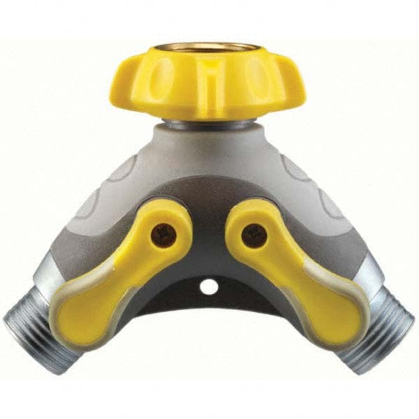 Nelson - Garden Hose Fittings & Repair Kits Type: Shut-Off Valve Connector Type: Male; Female - Exact Tool & Supply