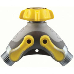Nelson - Garden Hose Fittings & Repair Kits Type: Shut-Off Valve Connector Type: Male; Female - Exact Tool & Supply