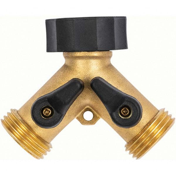 Gilmour - Garden Hose Fittings & Repair Kits Type: Shut-Off Valve Connector Type: Female; Male - Exact Tool & Supply