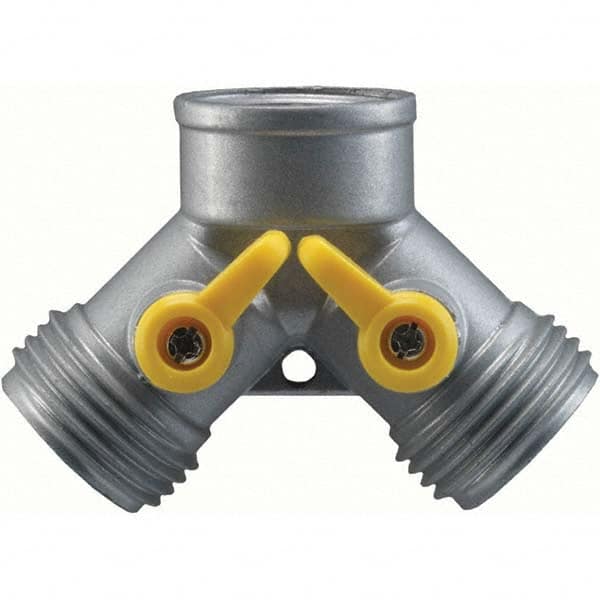 Nelson - Garden Hose Fittings & Repair Kits Type: Shut-Off Valve Connector Type: Male; Female - Exact Tool & Supply