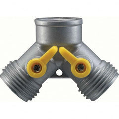 Nelson - Garden Hose Fittings & Repair Kits Type: Shut-Off Valve Connector Type: Male; Female - Exact Tool & Supply
