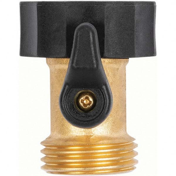 Gilmour - Garden Hose Fittings & Repair Kits Type: Shut-Off Valve Connector Type: Female; Male - Exact Tool & Supply