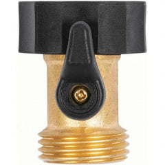 Gilmour - Garden Hose Fittings & Repair Kits Type: Shut-Off Valve Connector Type: Female; Male - Exact Tool & Supply
