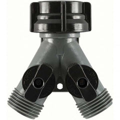 Gilmour - Garden Hose Fittings & Repair Kits Type: Shut-Off Valve Connector Type: Male; Female - Exact Tool & Supply