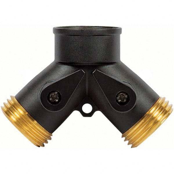 Gilmour - Garden Hose Fittings & Repair Kits Type: Shut-Off Valve Connector Type: Male; Female - Exact Tool & Supply
