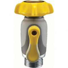 Nelson - Garden Hose Fittings & Repair Kits Type: Shut-Off Valve Connector Type: Female; Male - Exact Tool & Supply