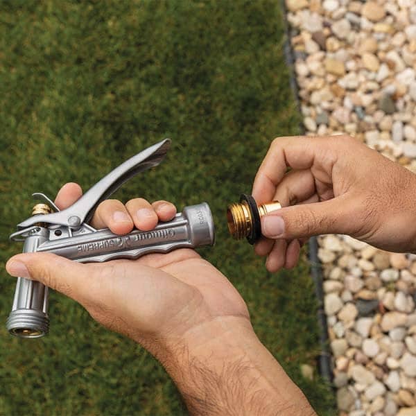 Gilmour - Garden Hose Fittings & Repair Kits Type: Connector Connector Type: Male - Exact Tool & Supply