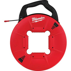 Milwaukee Tool - Fish Tape; Tape Type: Fish Tape ; Material: Polymer ; Overall Length (Feet): 200 ; Tape Width (Inch): 2.13 ; Tape Width (Decimal Inch): 2.13 ; Tape Thickness (Inch): 1/4 - Exact Tool & Supply