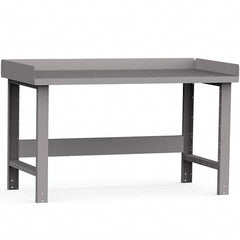 Rousseau Metal - Stationary Work Benches, Tables Type: Work Bench Top Material: Painted Steel - Exact Tool & Supply