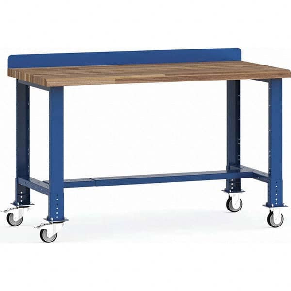 Rousseau Metal - Mobile Work Benches Type: Mobile Workbench Length: 60 (Inch) - Exact Tool & Supply