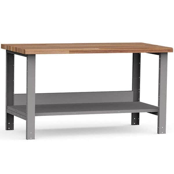 Rousseau Metal - Mobile Work Benches Type: Mobile Workbench Length: 60 (Inch) - Exact Tool & Supply