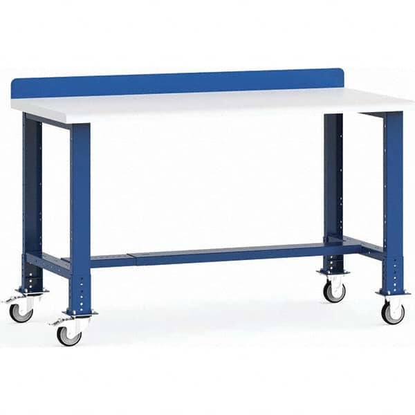 Rousseau Metal - Mobile Work Benches Type: Mobile Workbench Length: 60 (Inch) - Exact Tool & Supply