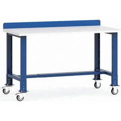 Rousseau Metal - Mobile Work Benches Type: Mobile Workbench Length: 60 (Inch) - Exact Tool & Supply