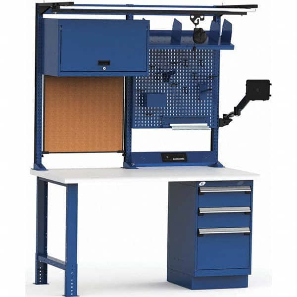 Rousseau Metal - Stationary Workstations Type: Work Center Load Capacity (Lb.): 775 - Exact Tool & Supply