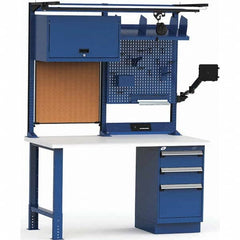 Rousseau Metal - Stationary Workstations Type: Work Center Load Capacity (Lb.): 775 - Exact Tool & Supply