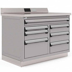 Rousseau Metal - Stationary Workstations Type: Work Center Load Capacity (Lb.): 2000 - Exact Tool & Supply